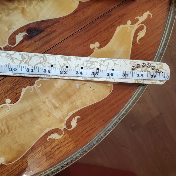 Vintage 90s Styled Rhinestone Belt - Picture 6 of 6